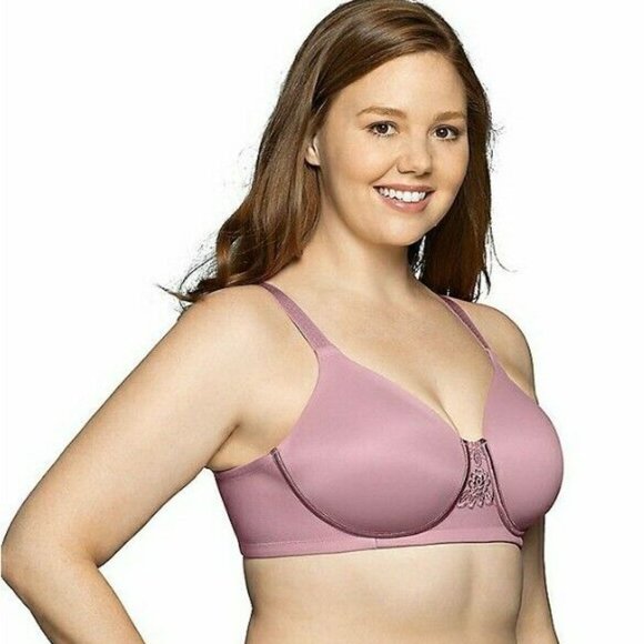 Vanity Fair Beauty Back Wire-Free Bra 38D Pink 71380 New with Tags - Picture 9 of 9